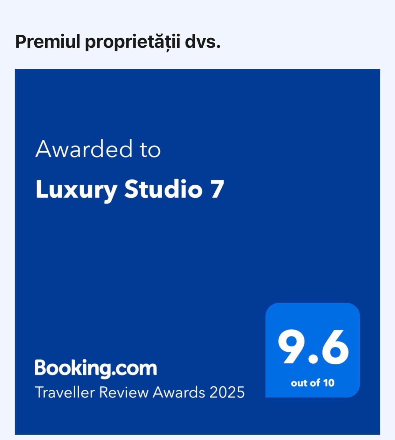 Luxury Studio 7 Roşu Exteriör bild